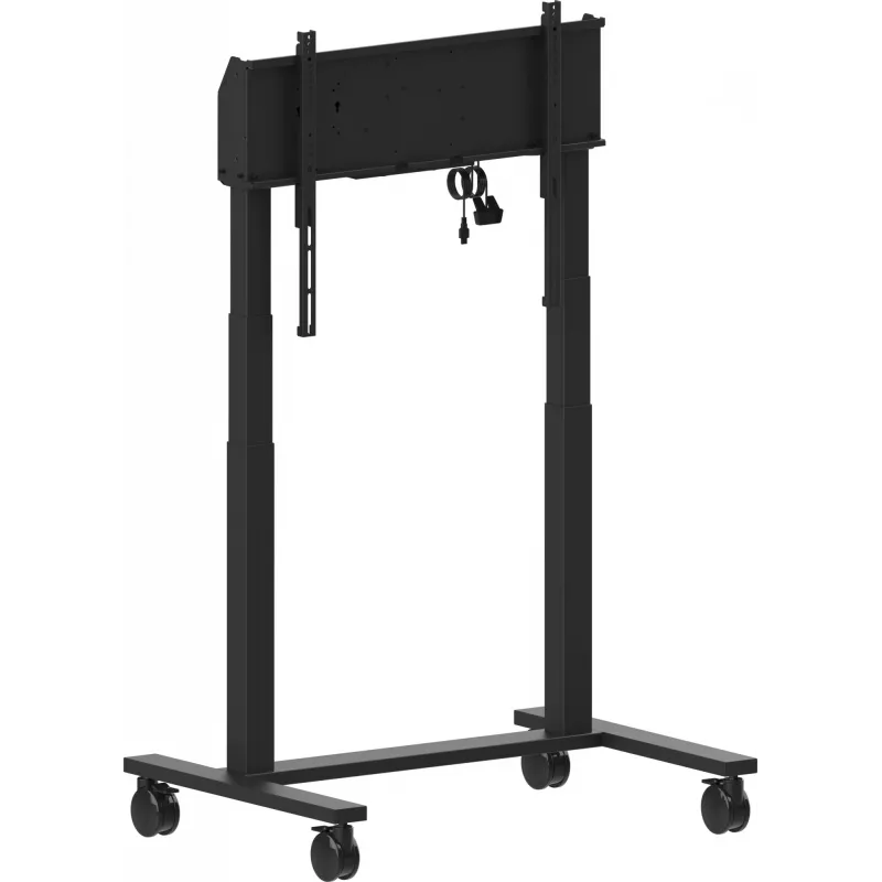 iiyama MD-CAR2031-B1 elektriskais grīdas pacēlājs uz riteņiem displejiem 55–105 collas, maks. 120 kg, VESA 800x600, augstums 850–1800 mm, melns