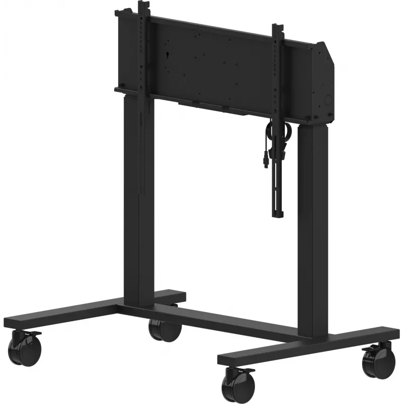 iiyama MD-CAR2031-B1 elektriskais grīdas pacēlājs uz riteņiem displejiem 55–105 collas, maks. 120 kg, VESA 800x600, augstums 850–1800 mm, melns