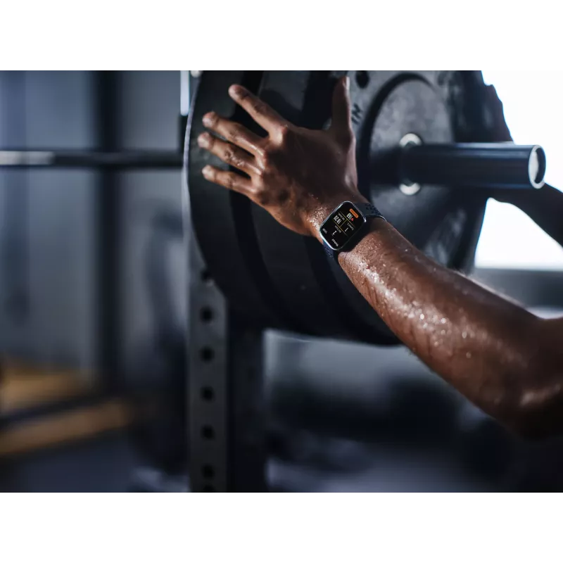 Amazfit Bip 6 Melns 5 cm (1,97 colla) AMOLED Digital 390 x 450 pikseļi Skārienjūtīgais GPS (satelītu)