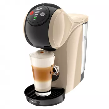 Kapsulas kafijas automāts De’Longhi Genio S — 0,8 L ūdens tvertne, 15 bāri, novietojams uz galda virsmas, taupes krāsā