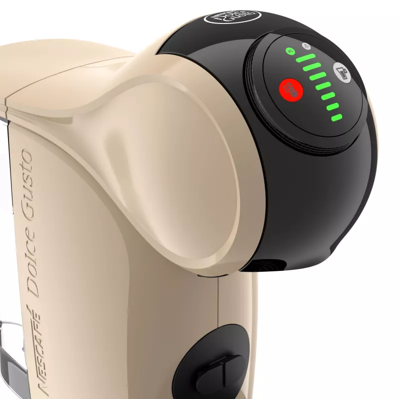 Kapsulas kafijas automāts De’Longhi Genio S — 0,8 L ūdens tvertne, 15 bāri, novietojams uz galda virsmas, taupes krāsā