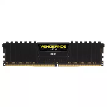 CORSAIR atmiņas komplekts 16 GB (1 x 16 GB) DDR4 DRAM 3200 MHz C16 Vengeance LPX — melna