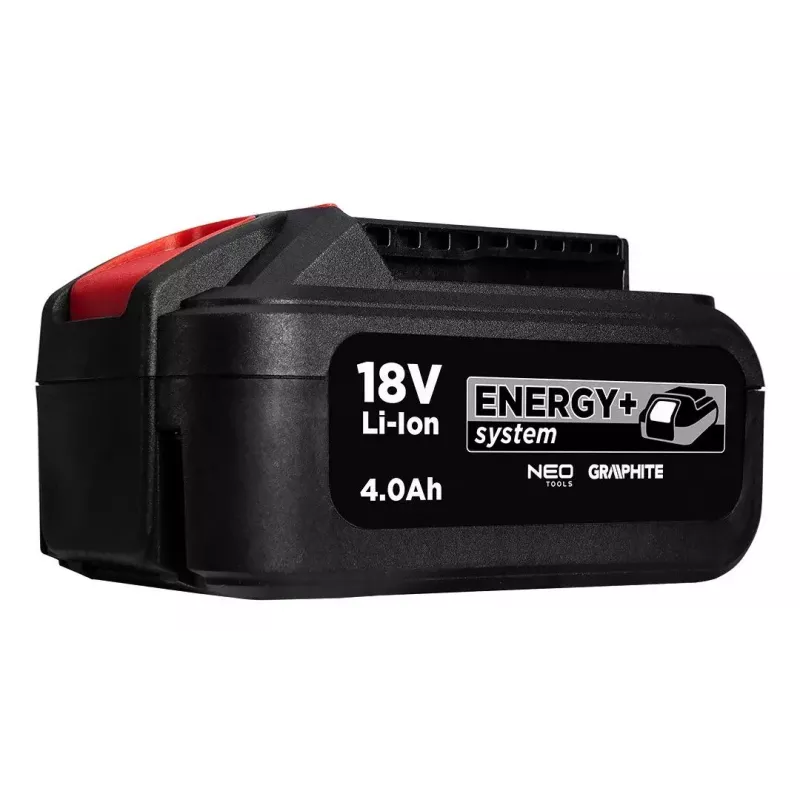 Graphite 58GE134 akumulatoru lādētājs, komplektā Energy+, svars 2,02 kg