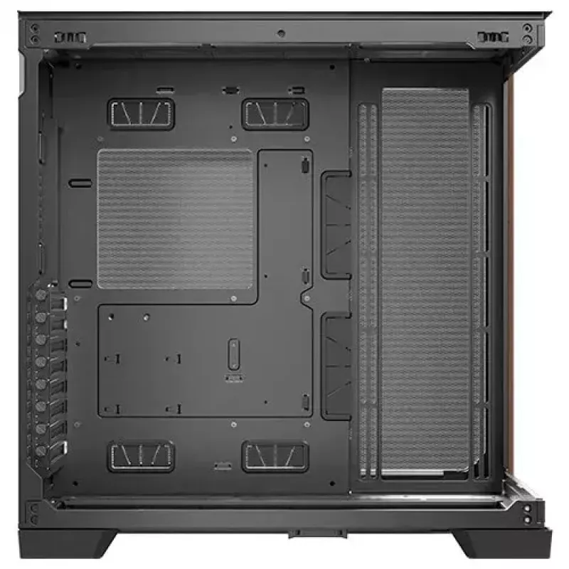 Antec C8 Wood Full Tower melnā krāsā datora korpuss