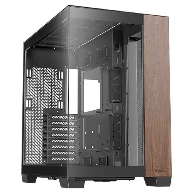 Antec C8 Wood Full Tower melnā krāsā datora korpuss