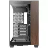Antec C8 Wood Full Tower melnā krāsā datora korpuss