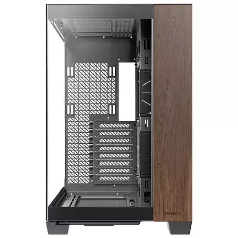 Antec C8 Wood Full Tower melnā krāsā datora korpuss