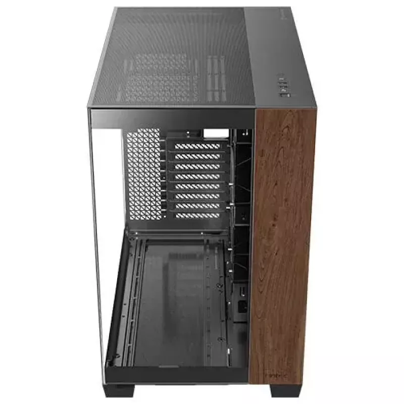 Antec C8 Wood Full Tower melnā krāsā datora korpuss