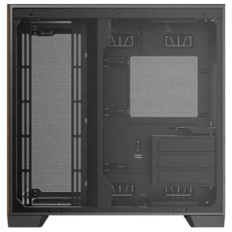 Antec C8 Wood Full Tower melnā krāsā datora korpuss
