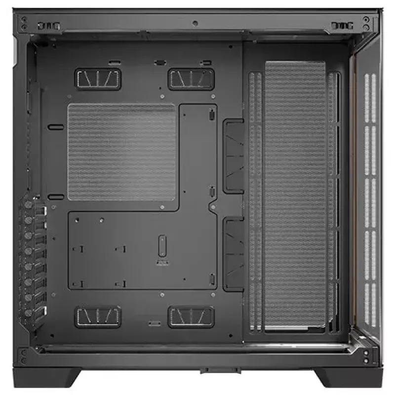 Antec C8 Wood Full Tower melnā krāsā datora korpuss