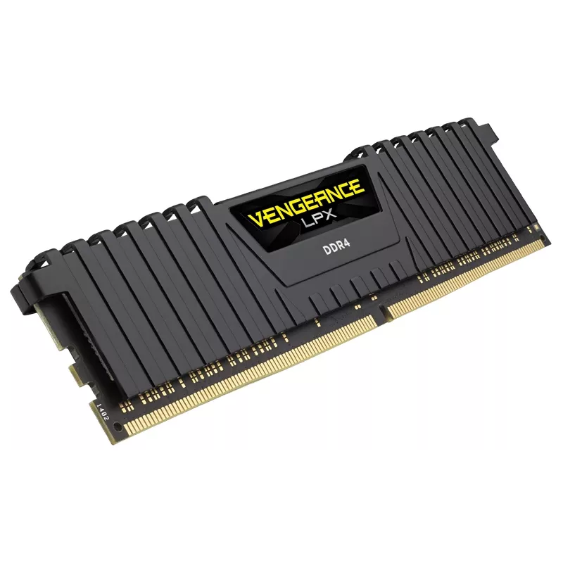 CORSAIR Memory 32GB DDR4 3200MHz Kit 4 DIMM C16 Vengeance Lpx Black