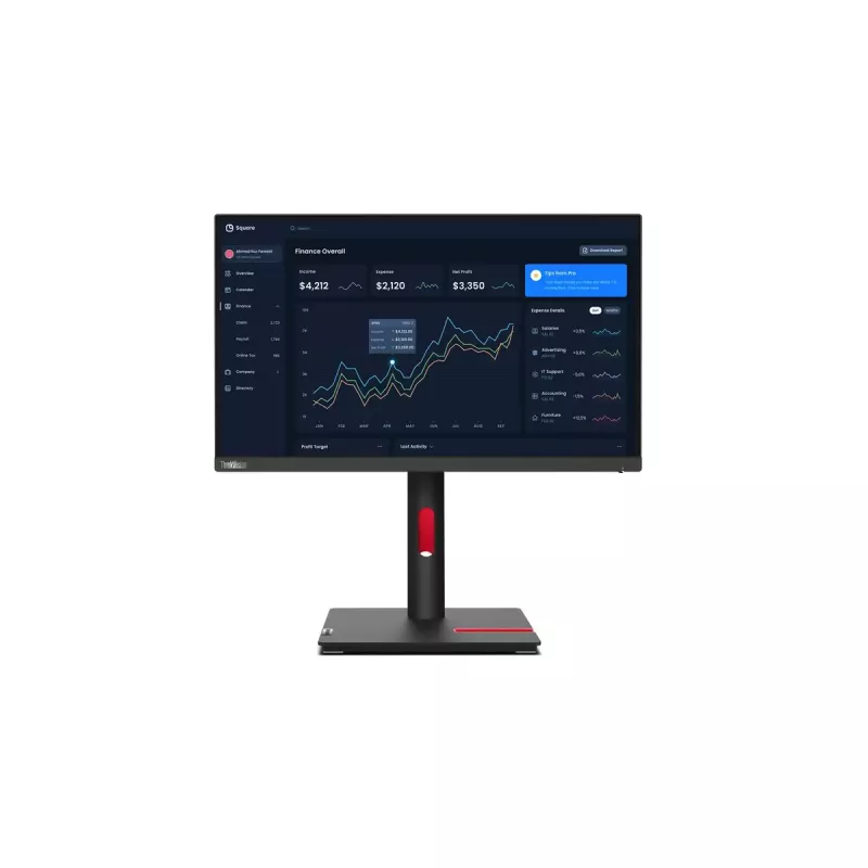 Monitors Lenovo ThinkVision T22i-30 21,5 collu Full HD LED 1920 x 1080