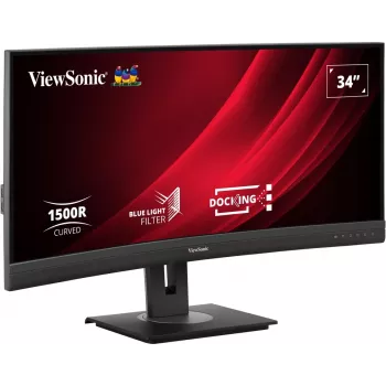 Viewsonic VG3456C datora monitors 86,4 cm (34 collas) 3440 x 1440 pikseļi UltraWide Quad HD LED Melns
