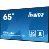 iiyama LH6560UHS-B2AG Signage Displejs Digitālā A-tāfele 163.8 cm (64.5 collas) LED Wi-Fi 500 cd/m² 4K Ultra HD Melns Iebūvēts procesors Android 11 24/7