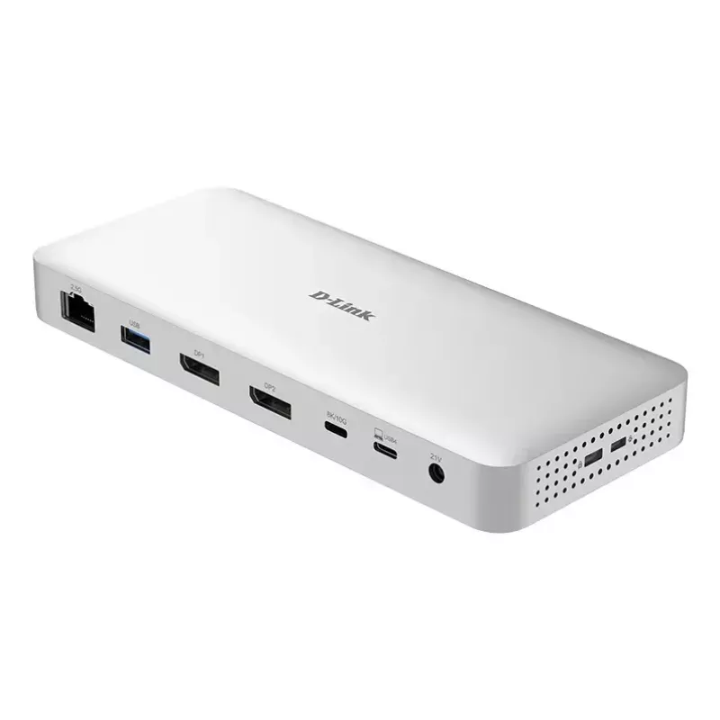 D-Link 9-in-1 USB4 dokstacija ar vadu USB4 100W 8K Ultra HD
