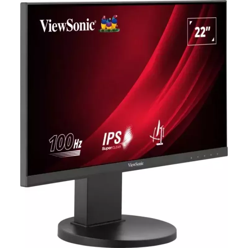Viewsonic VG Series VG2208A datora monitors 55,9 cm (22 colli) 1920 x 1080 pikseļi Full HD LED Melns