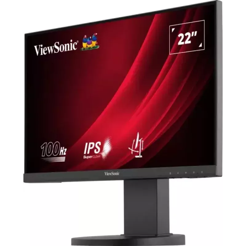 Viewsonic VG Series VG2208A datora monitors 55,9 cm (22 colli) 1920 x 1080 pikseļi Full HD LED Melns