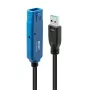 Lindy 15m USB 3.0 Active Extension Pro, 15 m, USB A, USB A, USB 3.2 Gen 1 (3.1 Gen 1), 5 Gbit/s, Melns