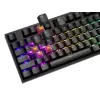 Mehāniskā tastatūra Genesis THOR 404 — pilna izmēra 100% USB QWERTY angļu, melna, RGB