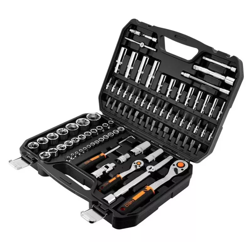 Uzgaļu komplekts NEO Tools 10-062, 1/2 collu piedziņa, 10 gab.