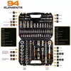 Uzgaļu komplekts NEO Tools 10-062, 1/2 collu piedziņa, 10 gab.