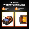 Optiskā šķiedru metinātājs Extralink AI-9 7800 mAh akumulators LED lampa LCD 5,1 collas