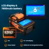 Optiskā šķiedru metinātājs Extralink AI-9 7800 mAh akumulators LED lampa LCD 5,1 collas