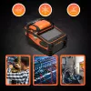 Optiskā šķiedru metinātājs Extralink AI-9 7800 mAh akumulators LED lampa LCD 5,1 collas