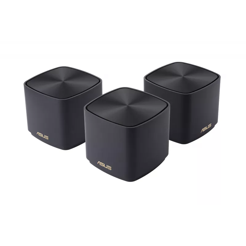 ASUS ZenWiFi XD4 Plus (B-3-PK) Dual-band (2.4 GHz / 5 GHz) Wi-Fi 6 (802.11ax) Melns 2 Iekšējās