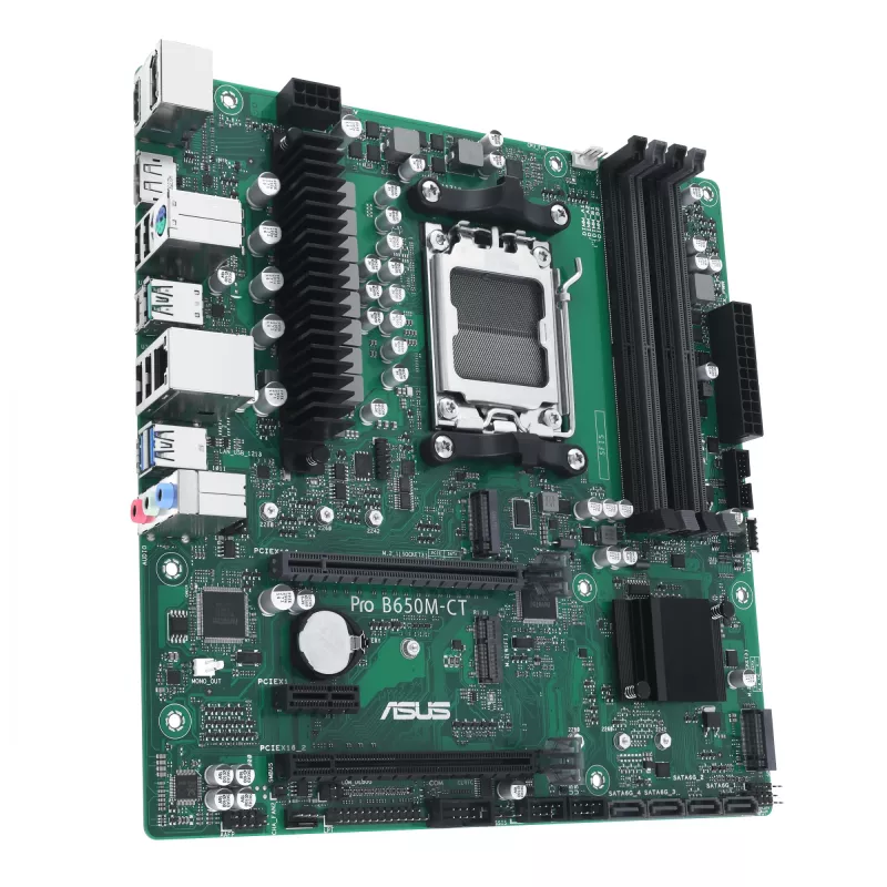 Mātesplate ASUS PRO B650M-CT-CSM AMD B650 Socket AM5 micro ATX