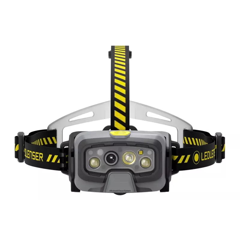 Galvas lukturis Ledlenser HF8R Work Melns LED IP68 20 lm