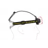 Galvas lukturis Ledlenser HF8R Work Melns LED IP68 20 lm