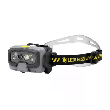 Galvas lukturis Ledlenser HF8R Work Melns LED IP68 20 lm