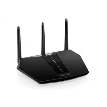 NETGEAR Nighthawk AX/5-Stream AX2400 WiFi 6 maršrutētājs (RAX30) bezvadu maršrutētājs Gigabit Ethernet divjoslu (2,4 GHz / 5 GHz) melns