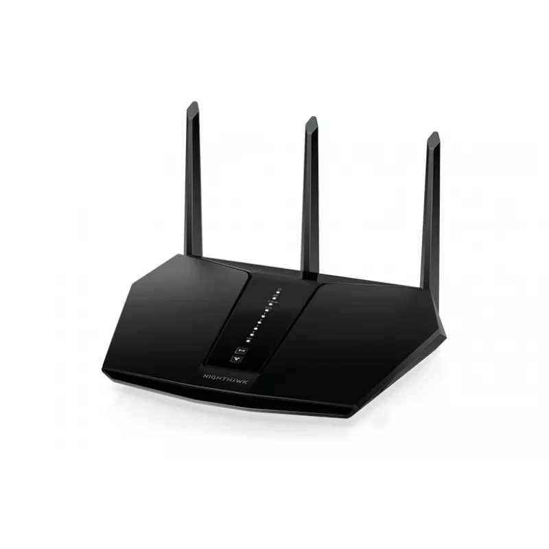 NETGEAR Nighthawk AX/5-Stream AX2400 WiFi 6 maršrutētājs (RAX30) bezvadu maršrutētājs Gigabit Ethernet divjoslu (2,4 GHz / 5 GHz) melns