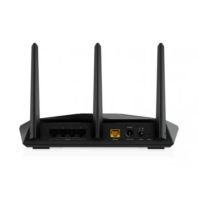 NETGEAR Nighthawk AX/5-Stream AX2400 WiFi 6 maršrutētājs (RAX30) bezvadu maršrutētājs Gigabit Ethernet divjoslu (2,4 GHz / 5 GHz) melns