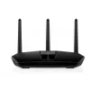 NETGEAR Nighthawk AX/5-Stream AX2400 WiFi 6 maršrutētājs (RAX30) bezvadu maršrutētājs Gigabit Ethernet divjoslu (2,4 GHz / 5 GHz) melns