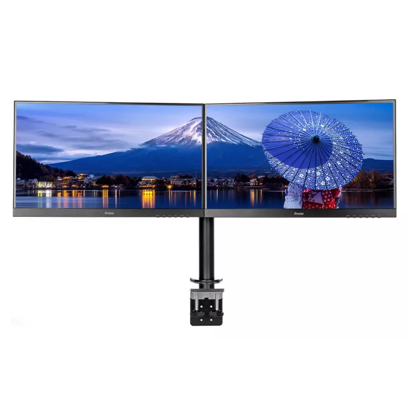 iiyama DS1002C-B1 monitora stiprinājums / statīvs 76.2 cm (30 collas) Galdam Melns