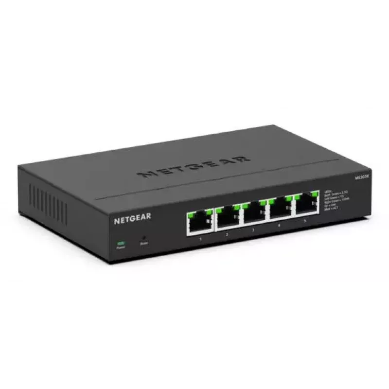 NETGEAR MS305E Nevadāms 2,5G Ethernet (100/1000/2500) Melns