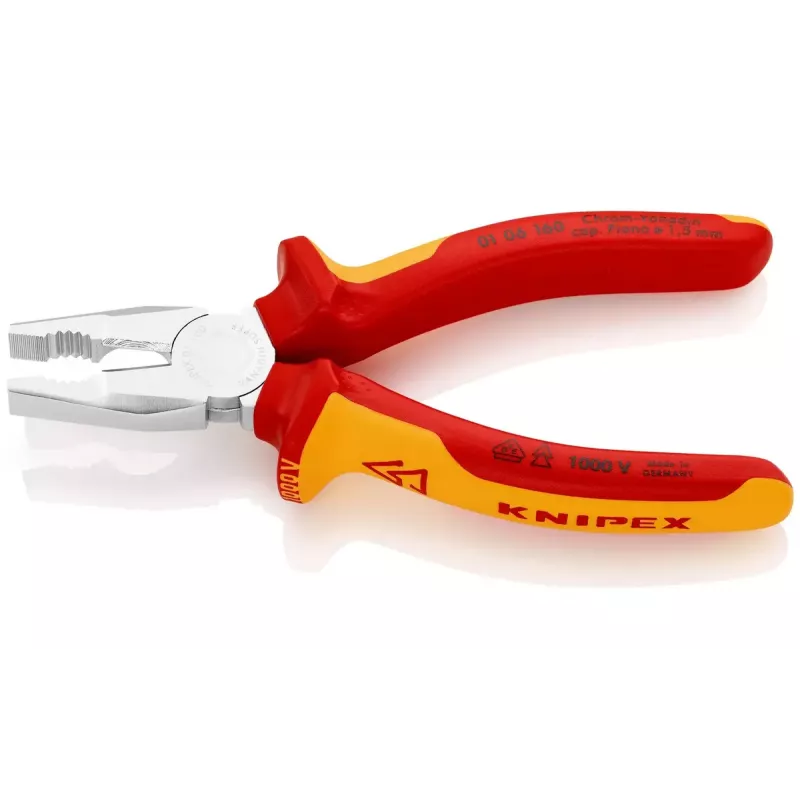 Vienlaidu knaibles Knipex 01 06 160