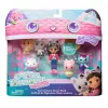 Gabby's Dollhouse DREAMWORKS The Movie, Cat-venture Crew Pack, 11 gabalu rotaļlietu figūru komplekts ar aksesuāriem, bērnu rotaļlietas meitenēm un zēniem no 3 gadu vecuma