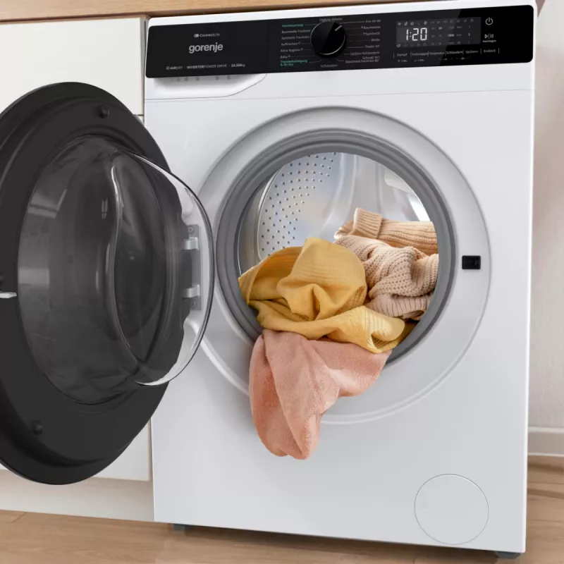 Gorenje WD2PA1X64ADW/DE veļas žāvētājs Brīvi stāvošs Priekšējā ielāde Balts