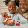 PAW Patrol Ugunsdzēsības glābšana: Zuma glābšanas ugunsdzēsības laiva ar darbības figūru, palaižamu glābšanas riņķi, jenotu un rotaļu laivu, bērnu rotaļlietas zēniem un meitenēm no 3 gadu vecuma