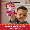 PAW Patrol Ugunsdzēsības glābšana: Skye glābšanas helikopters ar darbības figūru, kaķēnu draugu un rotaļu helikopteru, bērnu rotaļlietas zēniem un meitenēm no 3 gadu vecuma