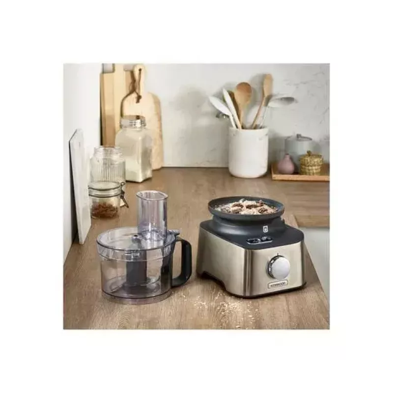 Virtuves kombains Kenwood MultiPro Compact+ FDM316SS — 800 W, 2 L bļoda, pelēks, iebūvēti svari