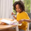 Melissa & Doug Sticker WOW! 24 lappušu darbību bloks un uzlīmju spiedogs, 300 uzlīmes, radošs fidget rotaļlietu kolekcionējamais tēls – Tīģeris – FSC sertificēts