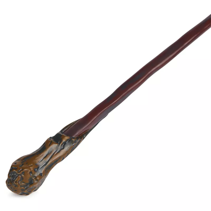 Wizarding World Harijs Poters, 12 collu maģiskā kolekcionāra Rona Vīzlija zizlis, statīvs un presētais ikona, Maģiskie artefakti, Aksesuārs kostīmiem