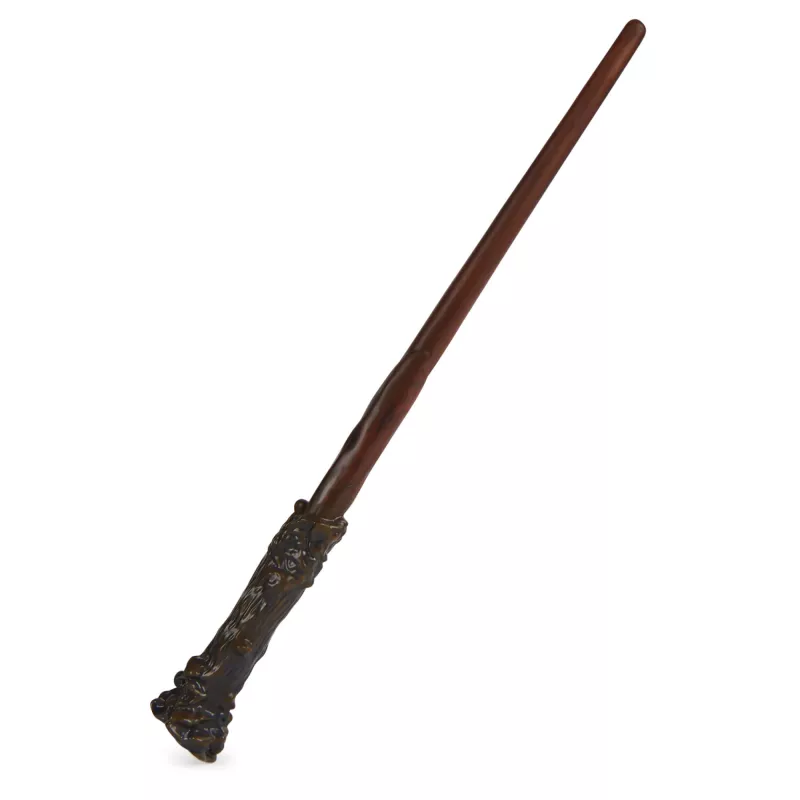 Wizarding World Harijs Poters, 12 collu Maģiskā kolekcionāra Harija Potera zizlis ar statīvu un preslieto ikonu, Maģiskās būtnes, aksesuārs kostīmiem