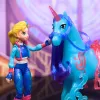 Rotaļu figūra Spin Master Unicorn Academy Isabel ar īstām krēpēm un asti un suku