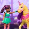 Usorteret Unicorn Academy Ava & Leaf Power of Friendship mini leļļu komplekts ar caurspīdīgiem segliem un 2 aksesuāriem, 168 mm, plastmasa
